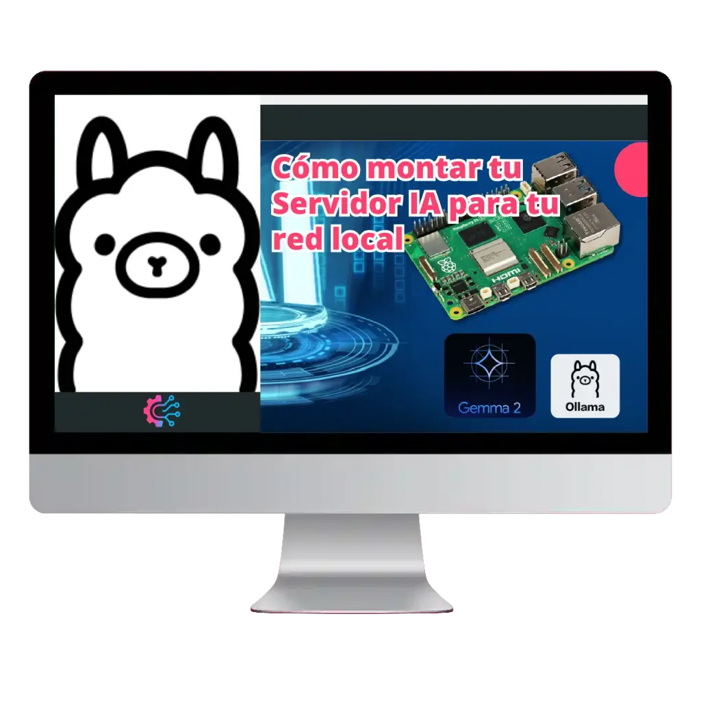 como montar un servidor ia para tu red local
